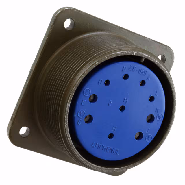 97-3102A-28-19S Amphenol Industrial Operations  Circular Connector Assemblies